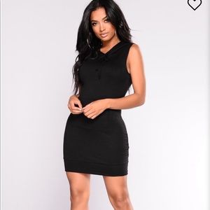 FashionNova Hooded dress